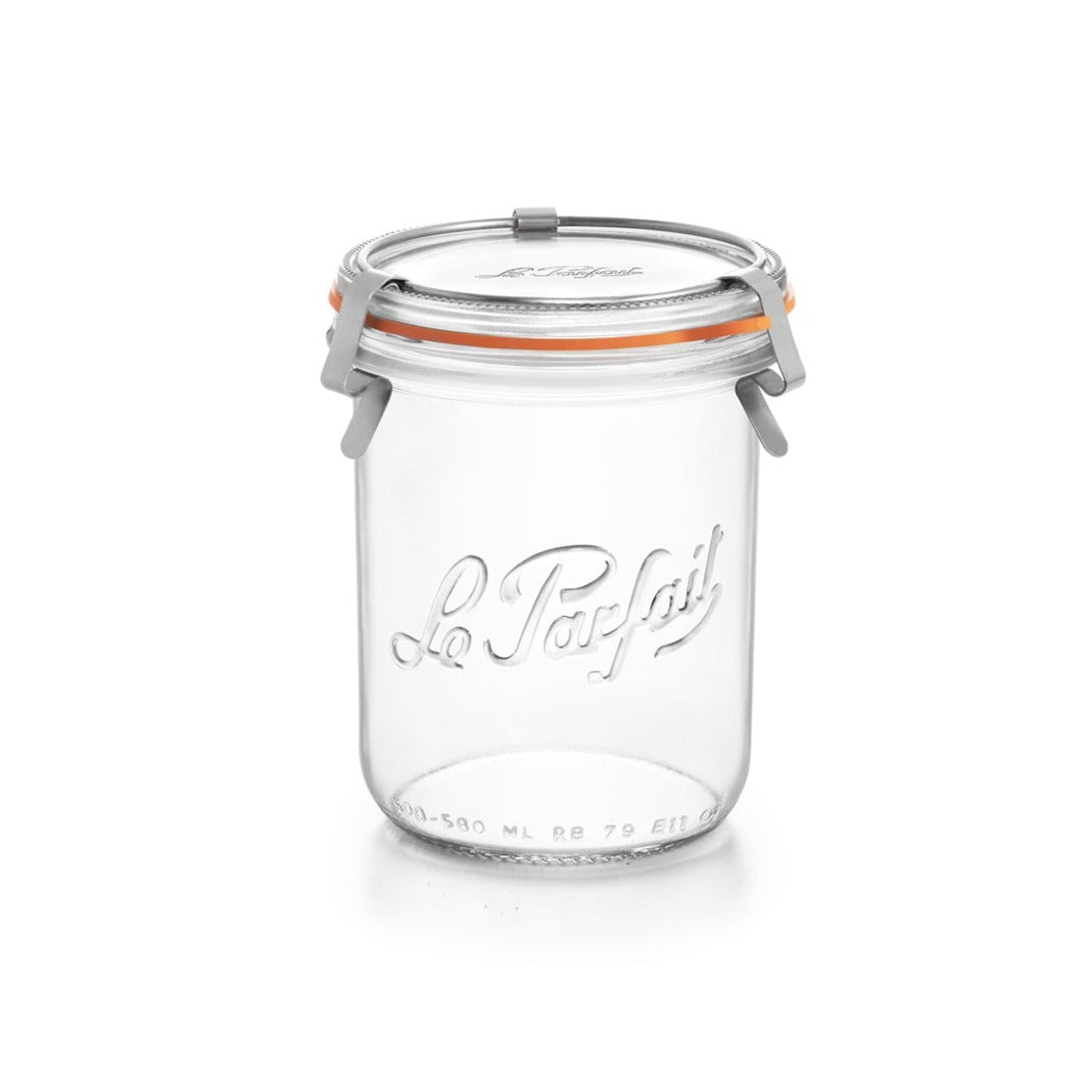 bocal-en-verre-bistrot-le-parfait-avec-grille-capacit-au-choix image 3