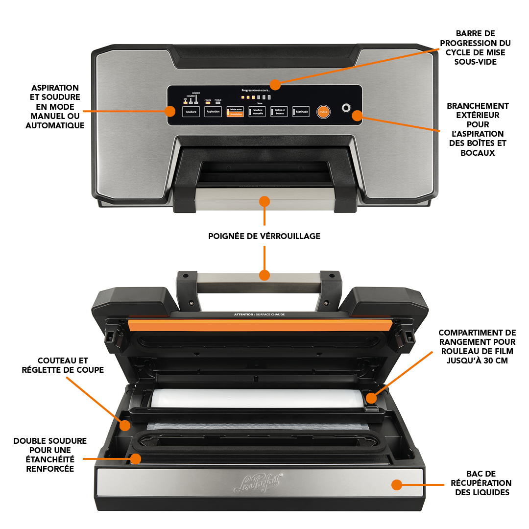 le-parfait-experte-machine-sous-vide-130-w-les-essentiels image 4