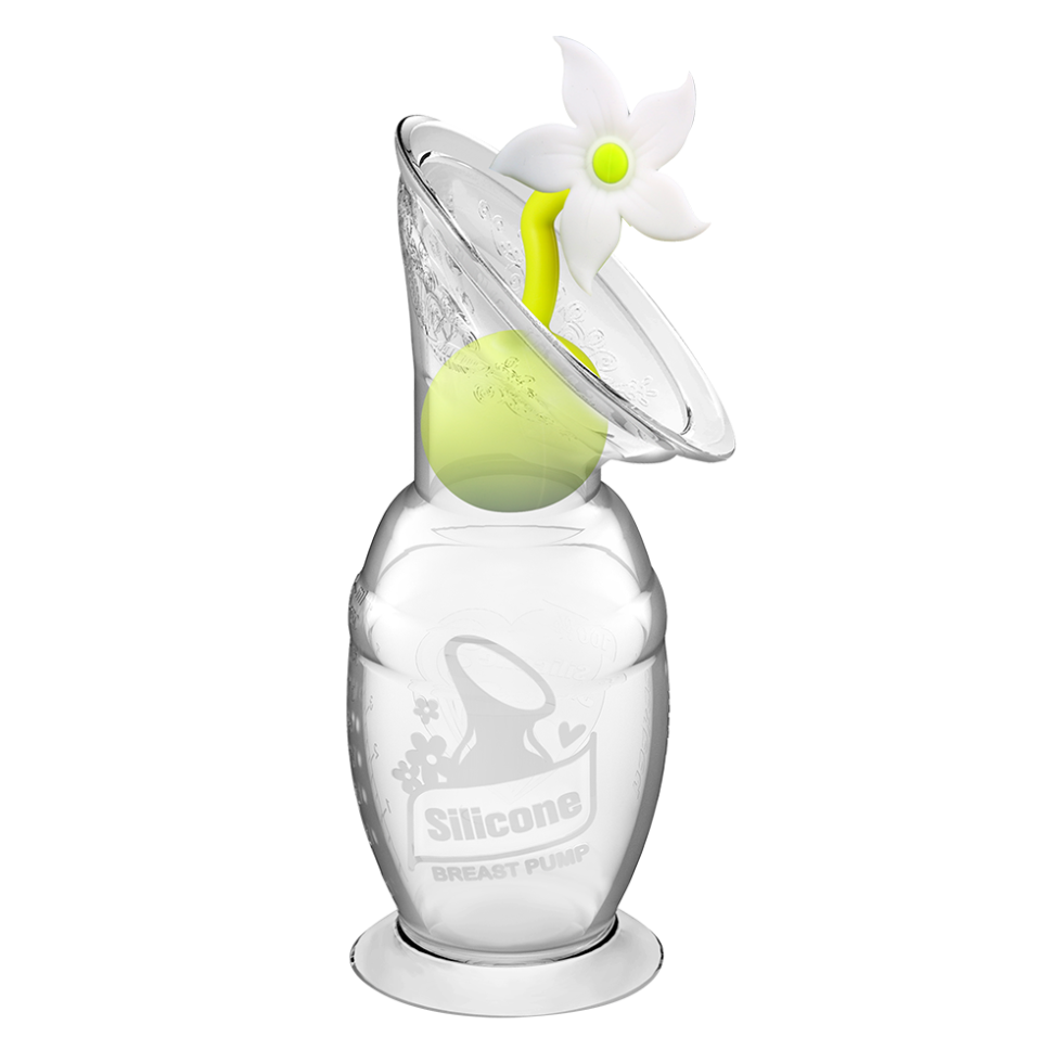 tire-lait-haakaa-generation-2-avec-fleur-anti-d-versement-coffret-cadeau image 1