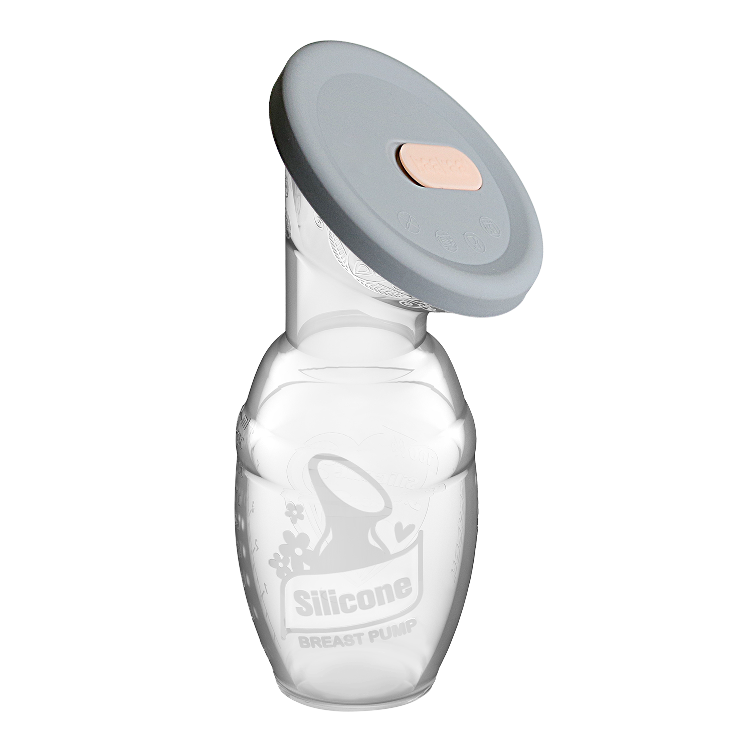 haakaa-tire-lait-manuel-en-silicone-gen-1-avec-capuchon-100-ml image 1