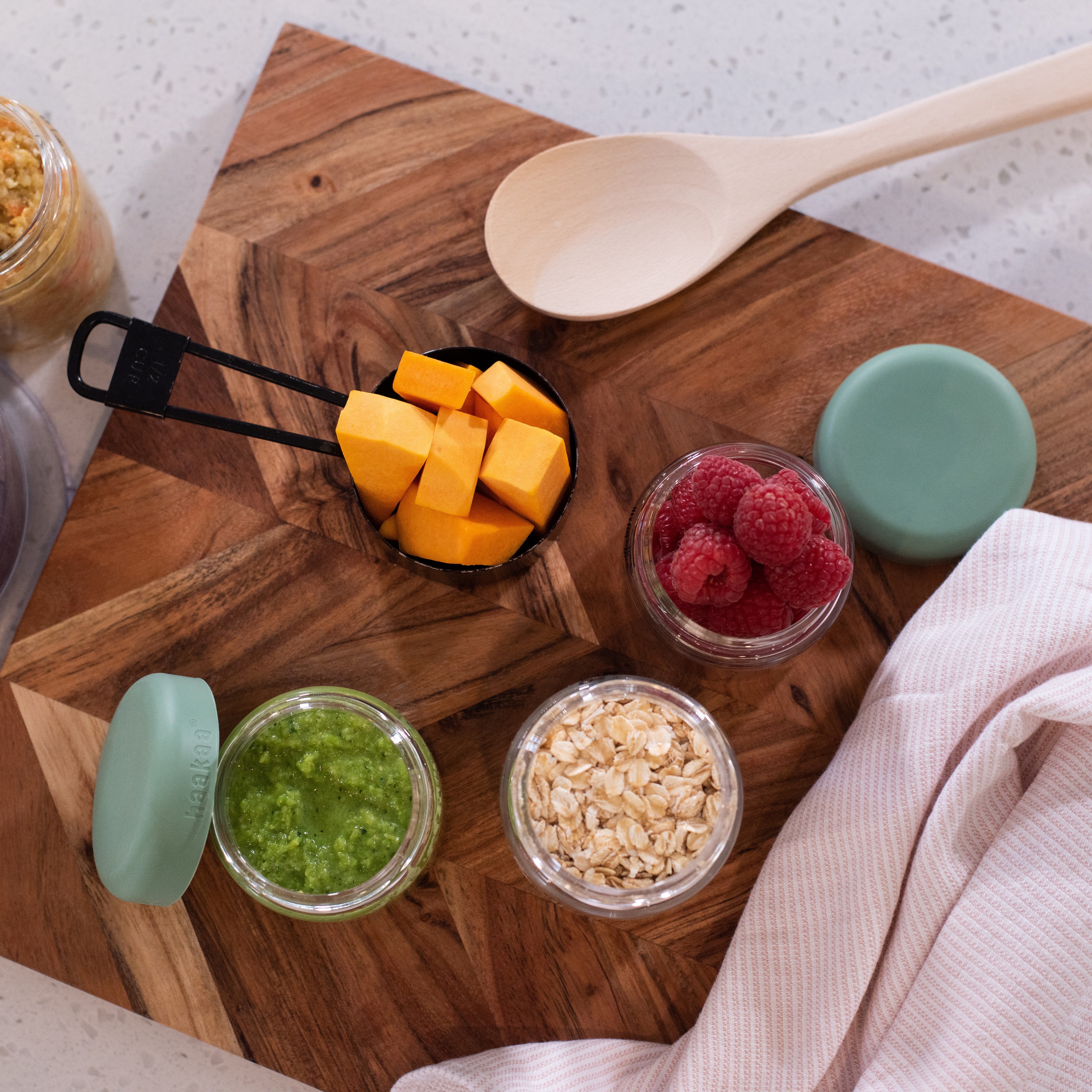 haakaa-sealed-glass-storage-jar-set-airtight-silicone-lids image 4