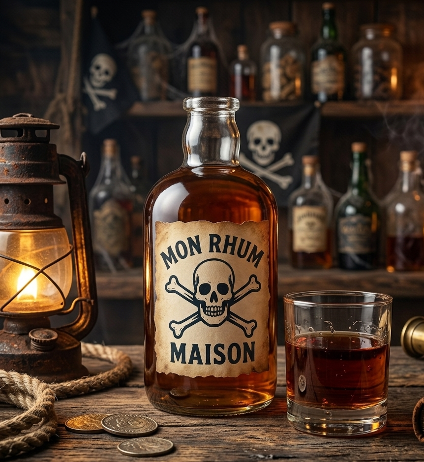 bouteille-en-verre-le-parfait-lumi-re-700-ml-pour-rhum-arrang image 3