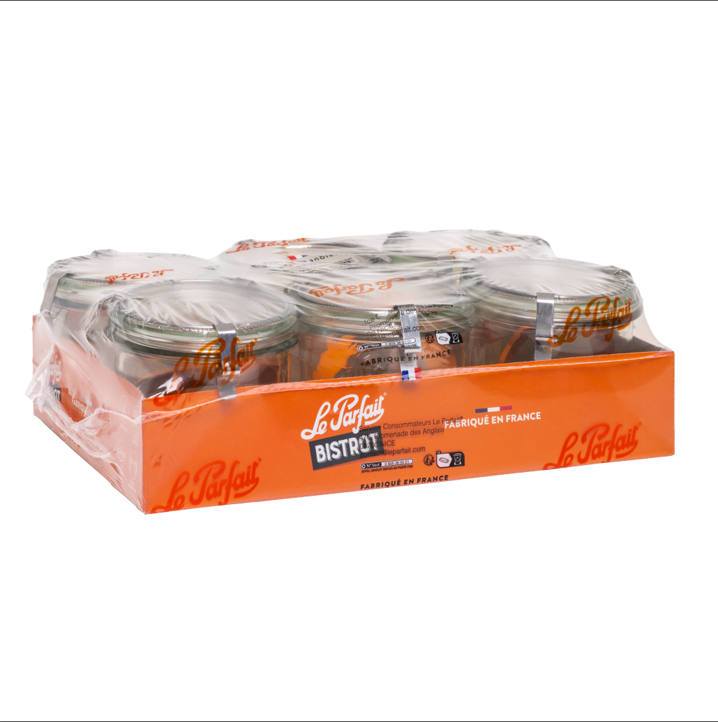 bocal-en-verre-bistrot-le-parfait-avec-grille-capacit-au-choix image 6