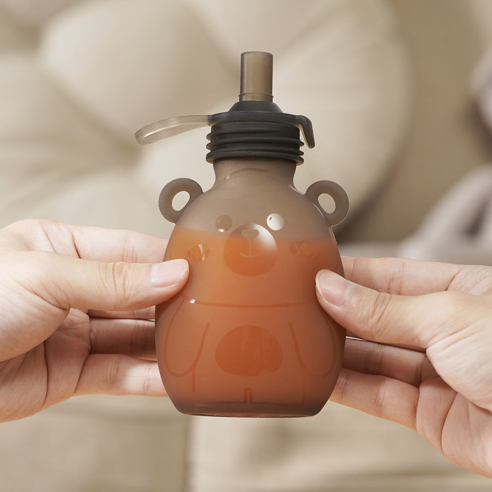 haakaa-happii-bear-pochon-r-utilisable-en-silicone-gourde-snack image 5