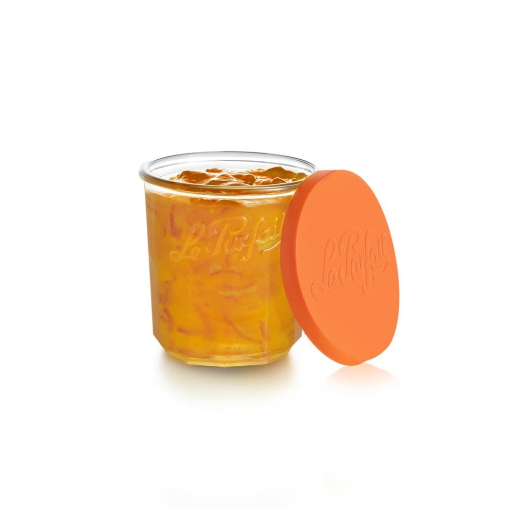 lot-de-6-pots-confiture-en-verre-le-parfait-orange-370ml-chacun image 2