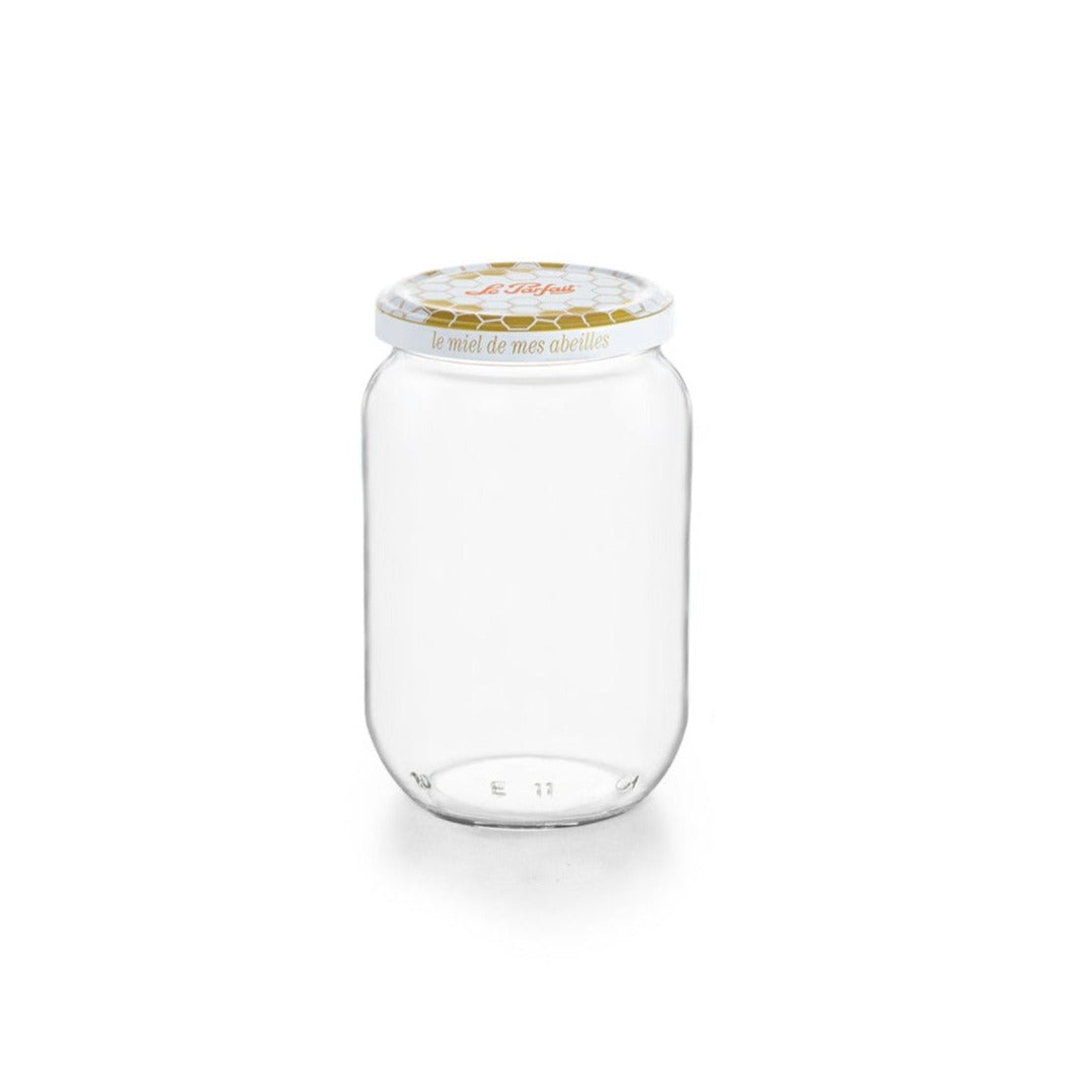 lot-de-6-pots-miel-le-parfait-212-ml-385-ml-750-ml-avec-couvercles-m-tal image 4