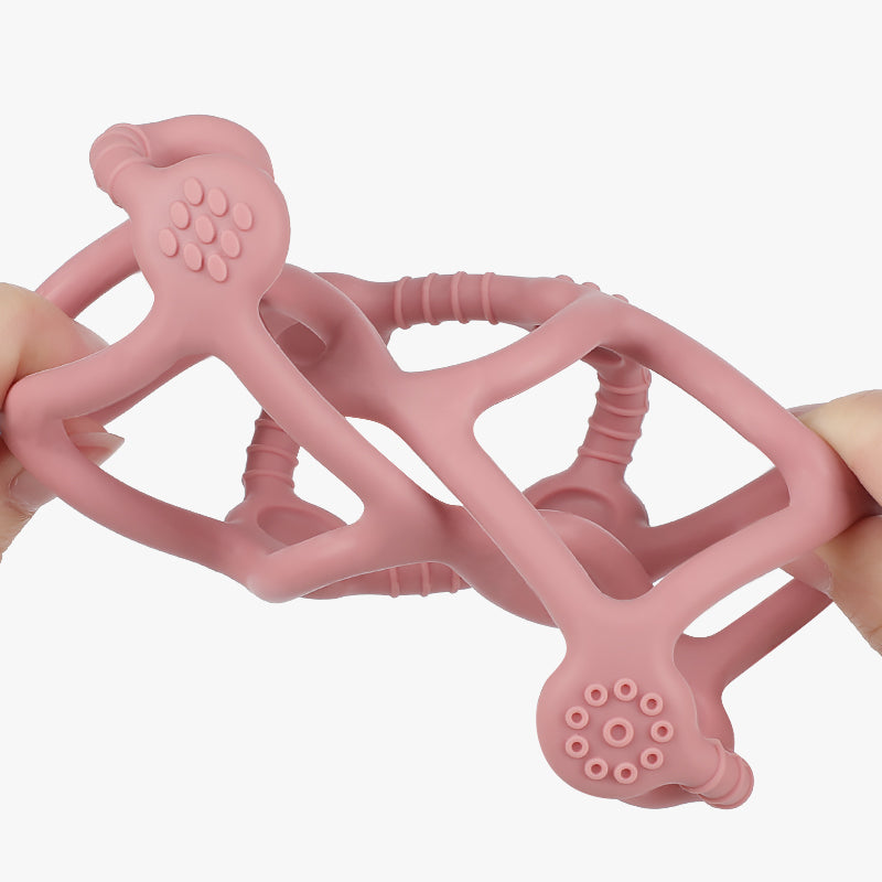 balle-de-dentition-en-silicone-haakaa image 4