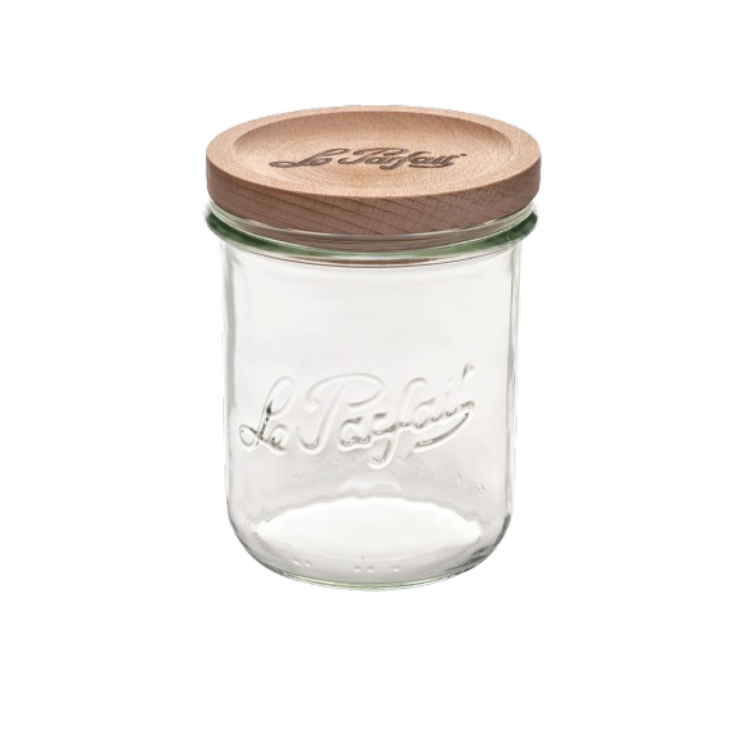 bocal-le-parfait-dition-bois-h-tre-naturel-verre-3-tailles-disponibles image 3
