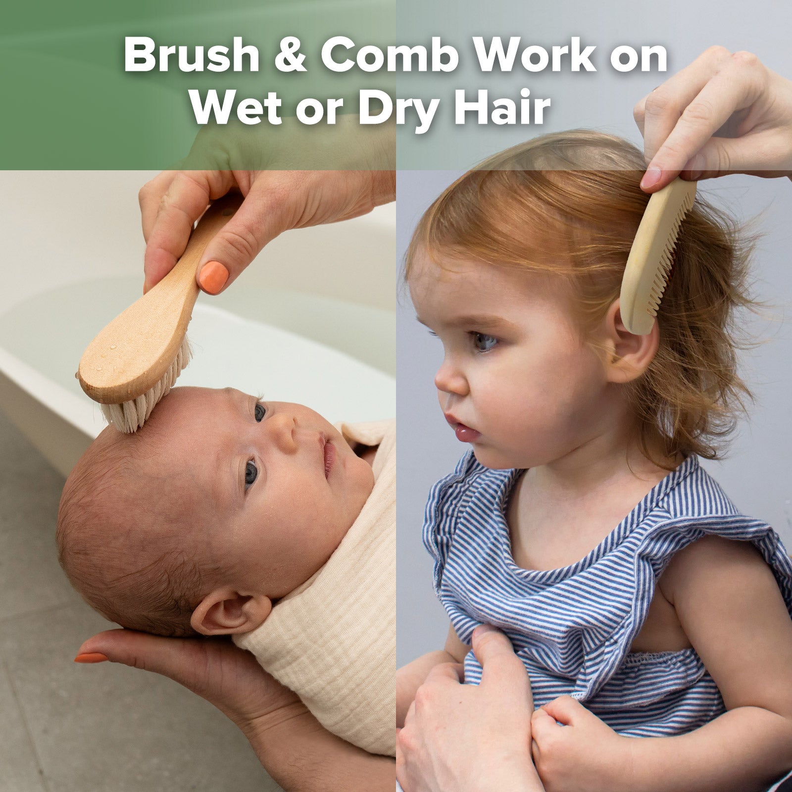 brosse-cheveux-pour-b-b-en-laine-de-mouton-haakaa image 6