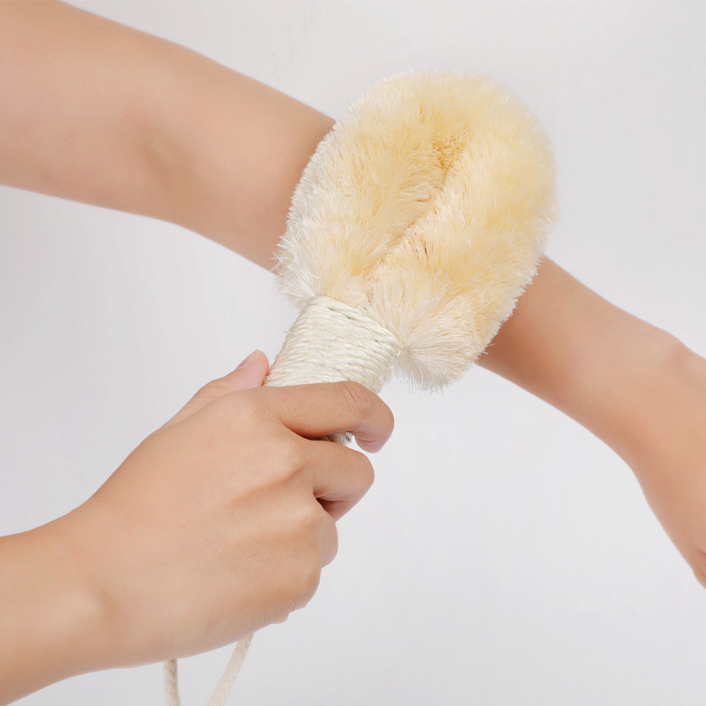 brosse-de-massage-corporelle-en-sisal-haakaa image 3