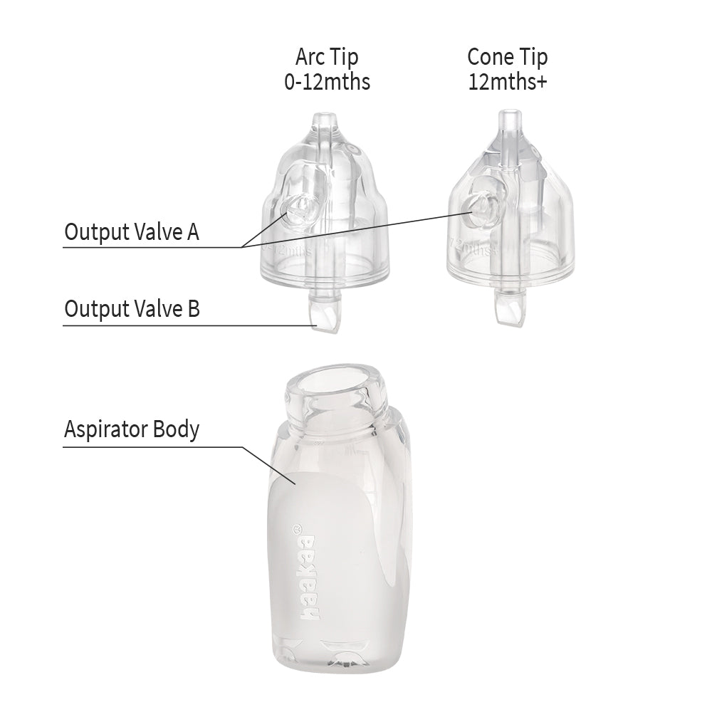 haakaa-mouche-b-b-manchot-en-silicone-aspirateur-nasal-manuel-avec-2-embouts image 4