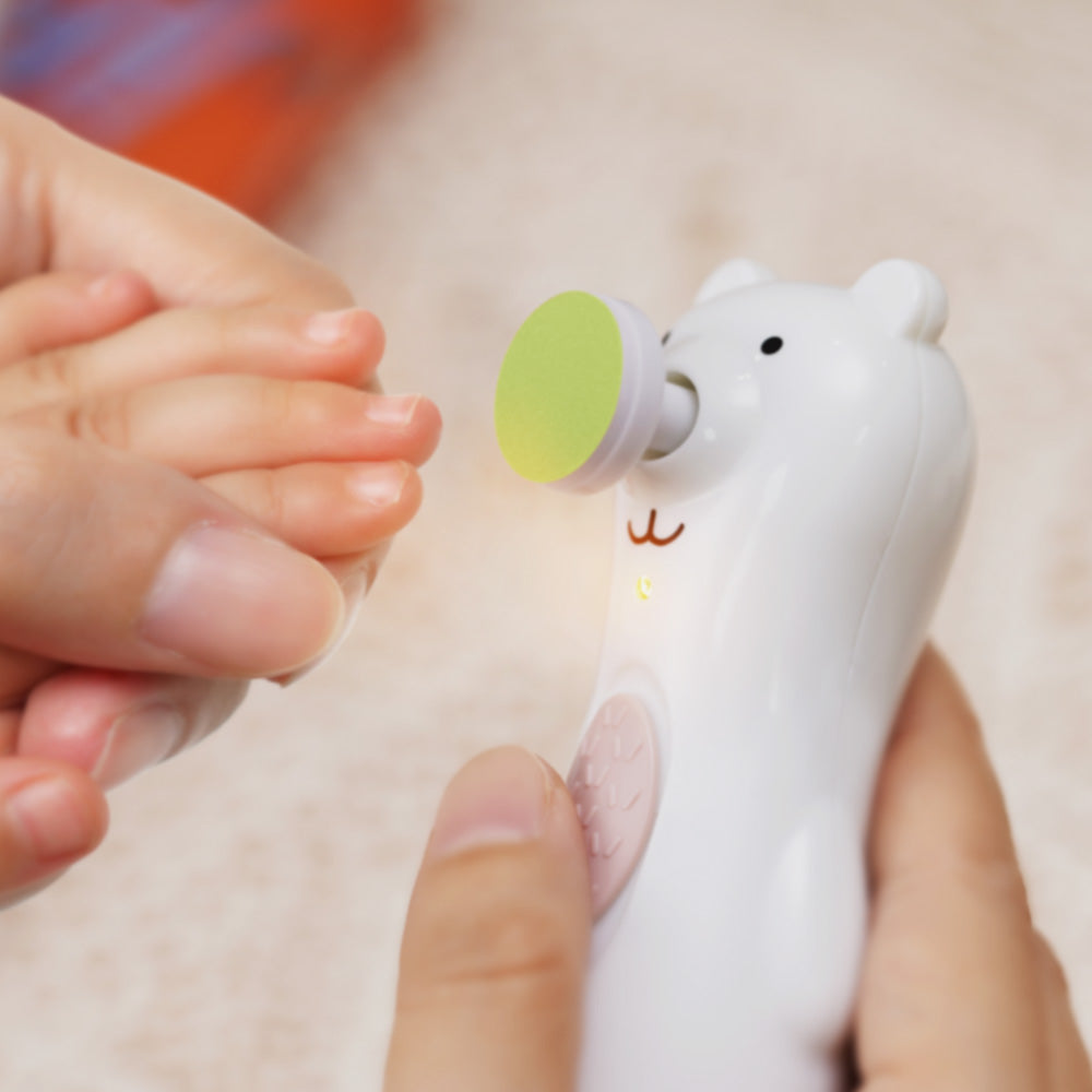 haakaa-happii-bear-coupe-ongles-lectrique-rechargeable-pour-b-b image 4