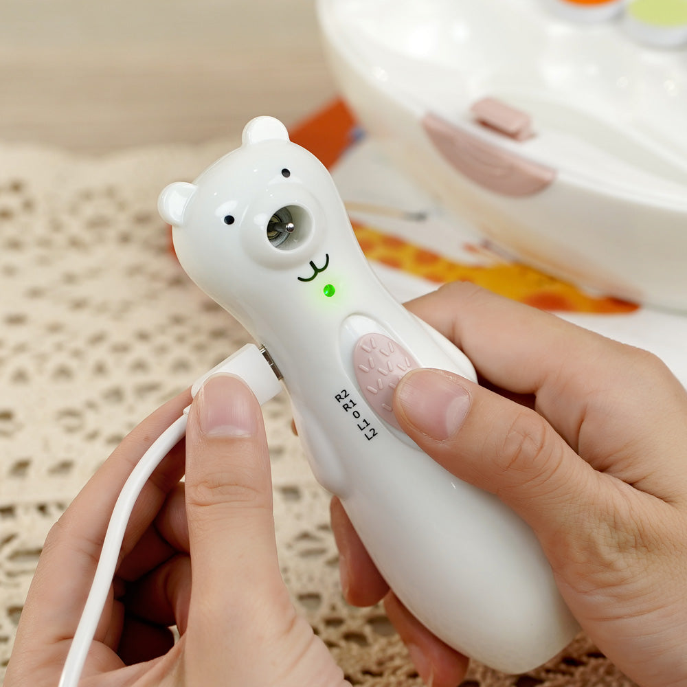 haakaa-happii-bear-coupe-ongles-lectrique-rechargeable-pour-b-b image 3