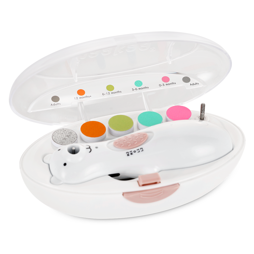 haakaa-happii-bear-coupe-ongles-lectrique-rechargeable-pour-b-b image 1
