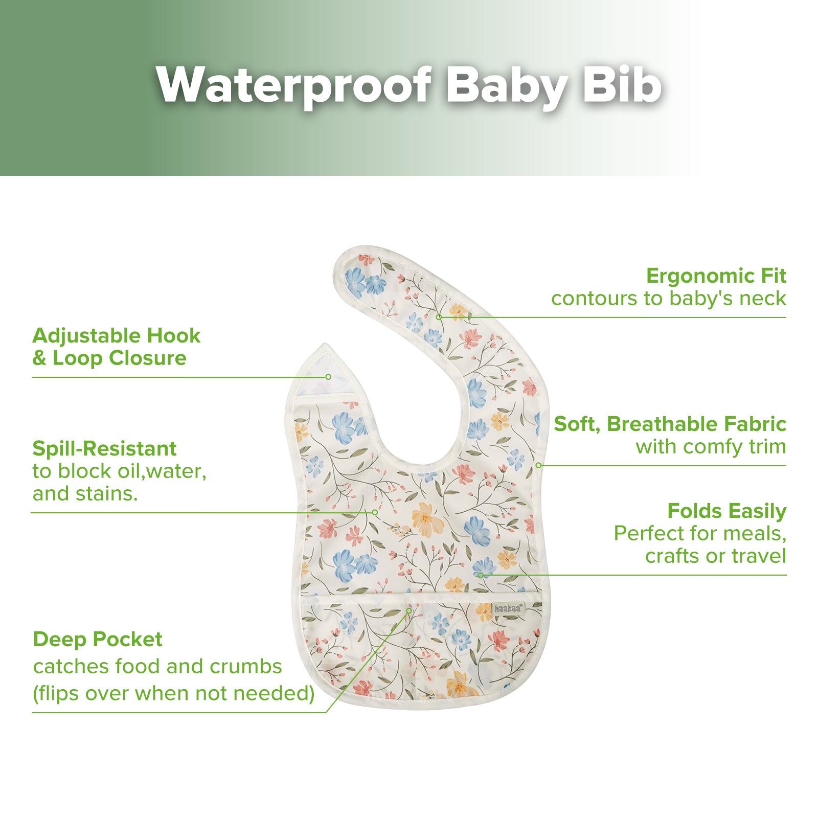 bavoir-pliable-easy-fold-haakaa-lot-de-2 image 5
