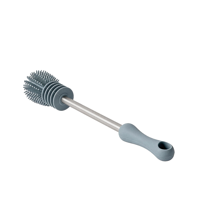 brosse-de-nettoyage-en-silicone-haakaa-rose image 1