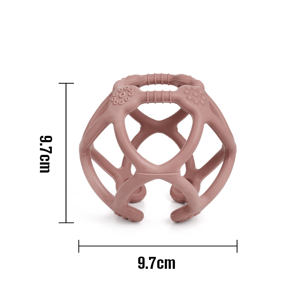 balle-de-dentition-en-silicone-haakaa image 6