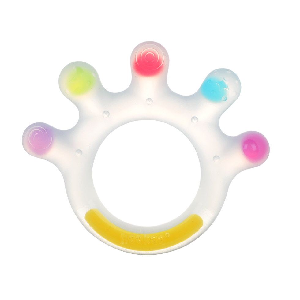 haakaa-silicone-dinky-digits-palm-teether-anneau-de-dentition-en-silicone-dinky- image 1