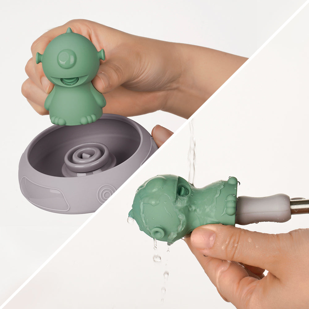 jouets-de-bain-silicone-alien-explorers-haakaa-5-pi-ces-vaisseau image 2