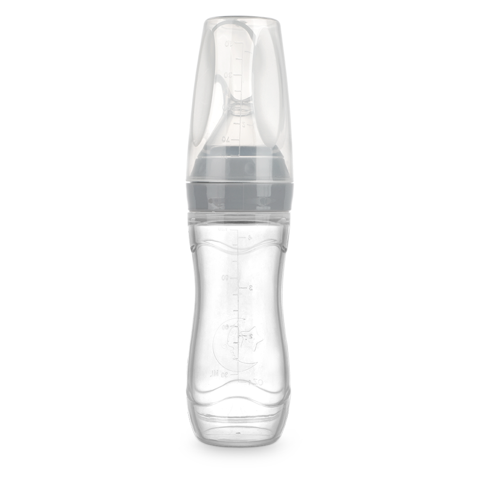 haakaa-cuill-re-d-alimentation-en-silicone-avec-r-servoir-120-ml-anti-fuite image 1