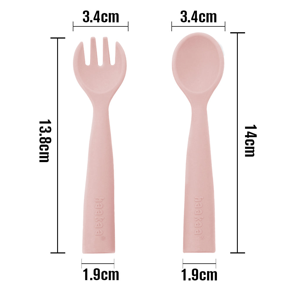 haakaa-set-de-couverts-souples-bendy-cuill-re-et-fourchette-en-silicone-alimenta image 3