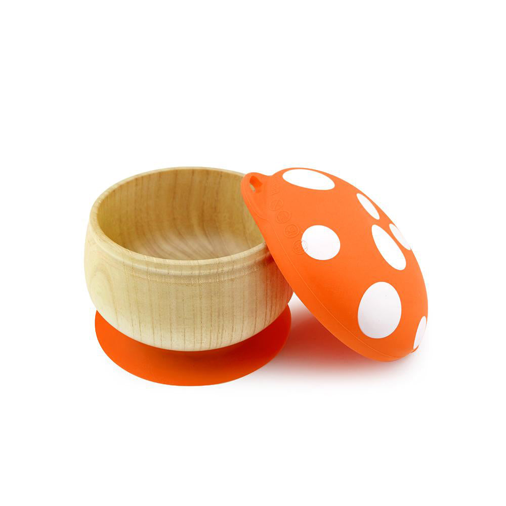 haakaa-bol-en-bois-champignon-avec-ventouse-et-couvercle-en-silicone image 7